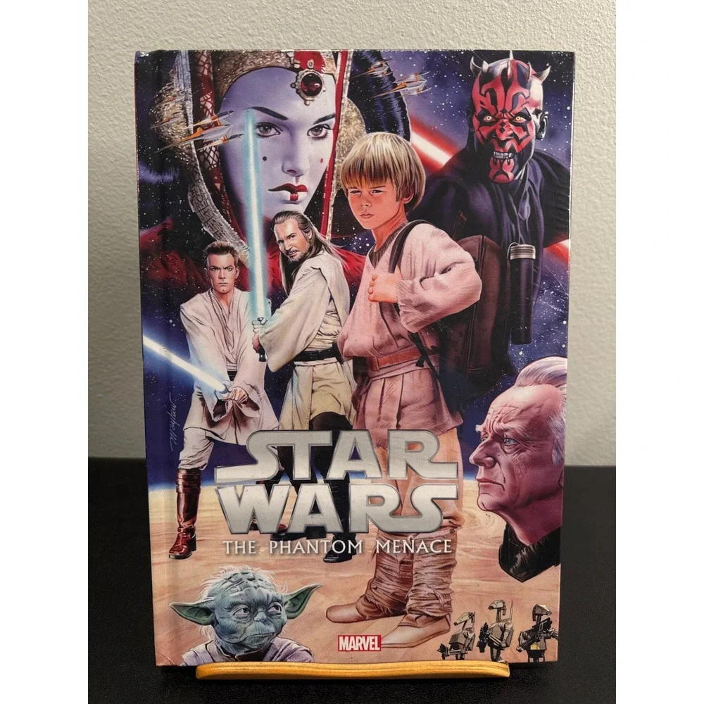 Star Wars The Phantom Menace Marvel Graphic Novel Hardcover Sealed 9781302900748